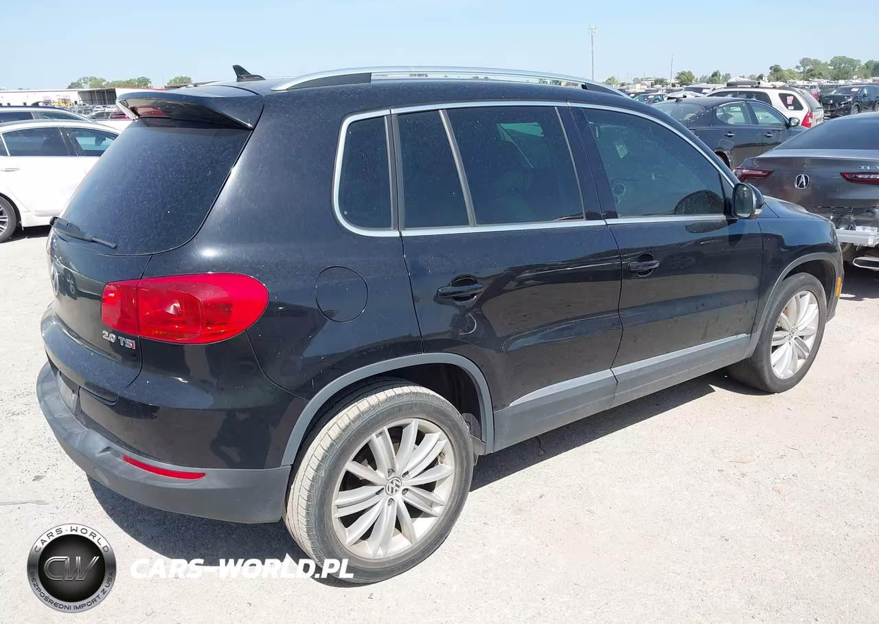 2014 Volkswagen Tiguan Sel VIN:WVGAV3AXXEW548428 - 4