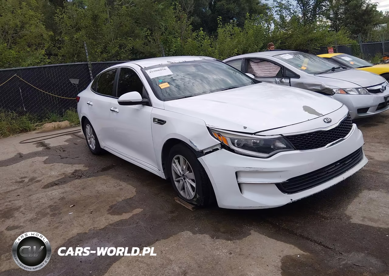 2016 Kia Optima Lx VIN:5XXGT4L3XGG043255 - 1