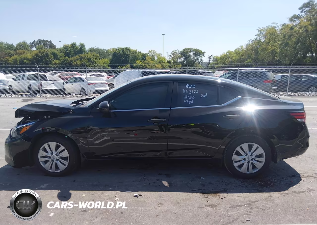 2025 Nissan Sentra S VIN:3N1AB8BV4SY247801 - 14