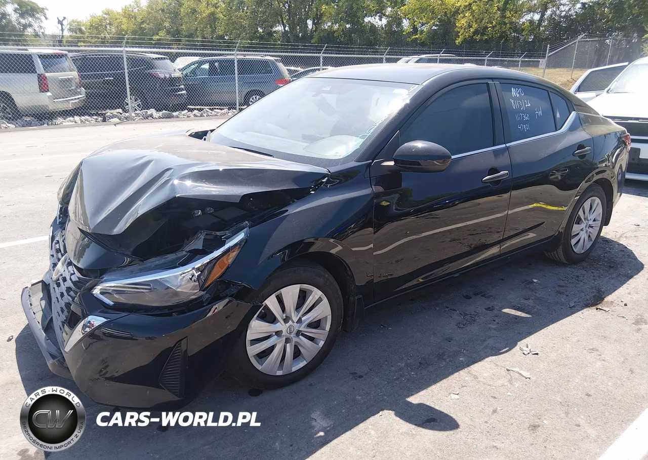 2025 Nissan Sentra S VIN:3N1AB8BV4SY247801 - 2