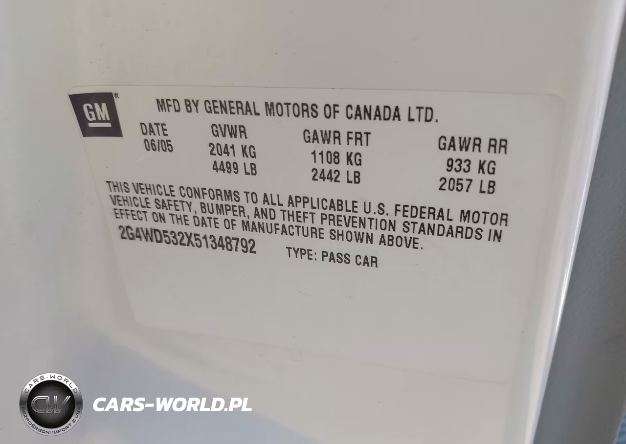 2005 Buick Lacrosse Cxl VIN:2G4WD532X51348792 - 9