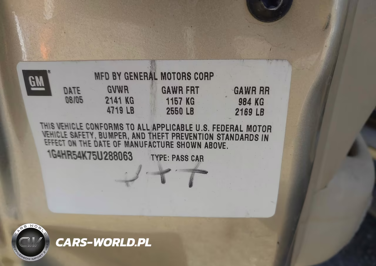 2005 Buick Lesabre Limited VIN:1G4HR54K75U288063 - 9