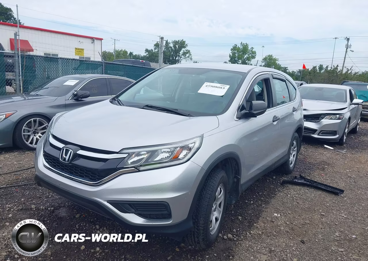 2016 Honda Cr-V Lx VIN:5J6RM4H39GL121002 - 2