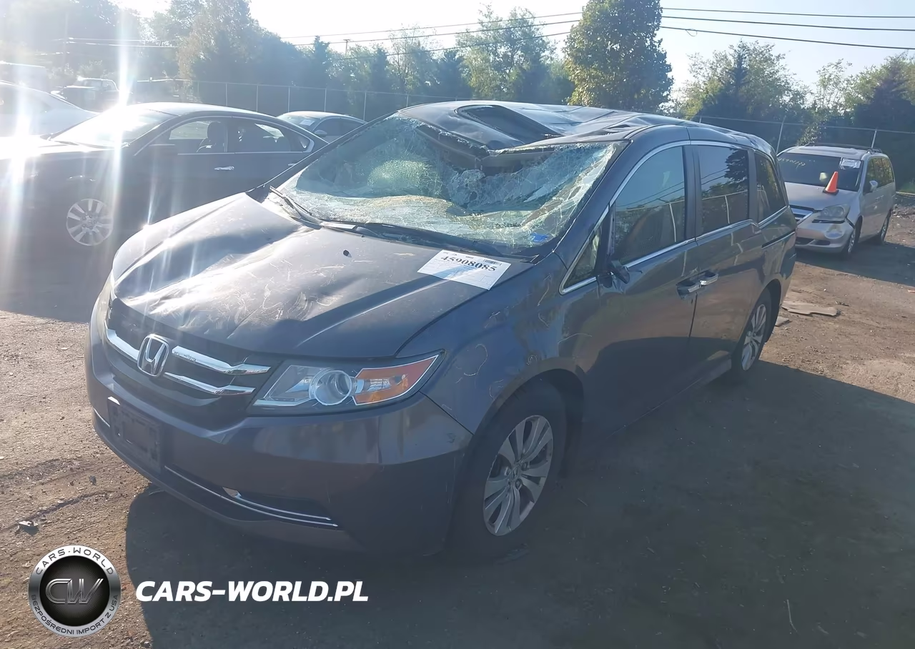 2015 Honda Odyssey Ex-L VIN:5FNRL5H64FB030455 - 2
