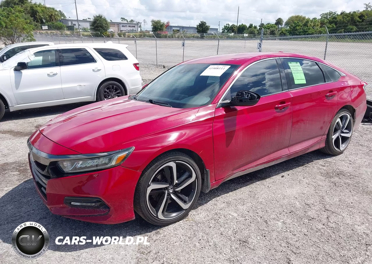 2019 Honda Accord Sport VIN:1HGCV1F30KA144023 - 2