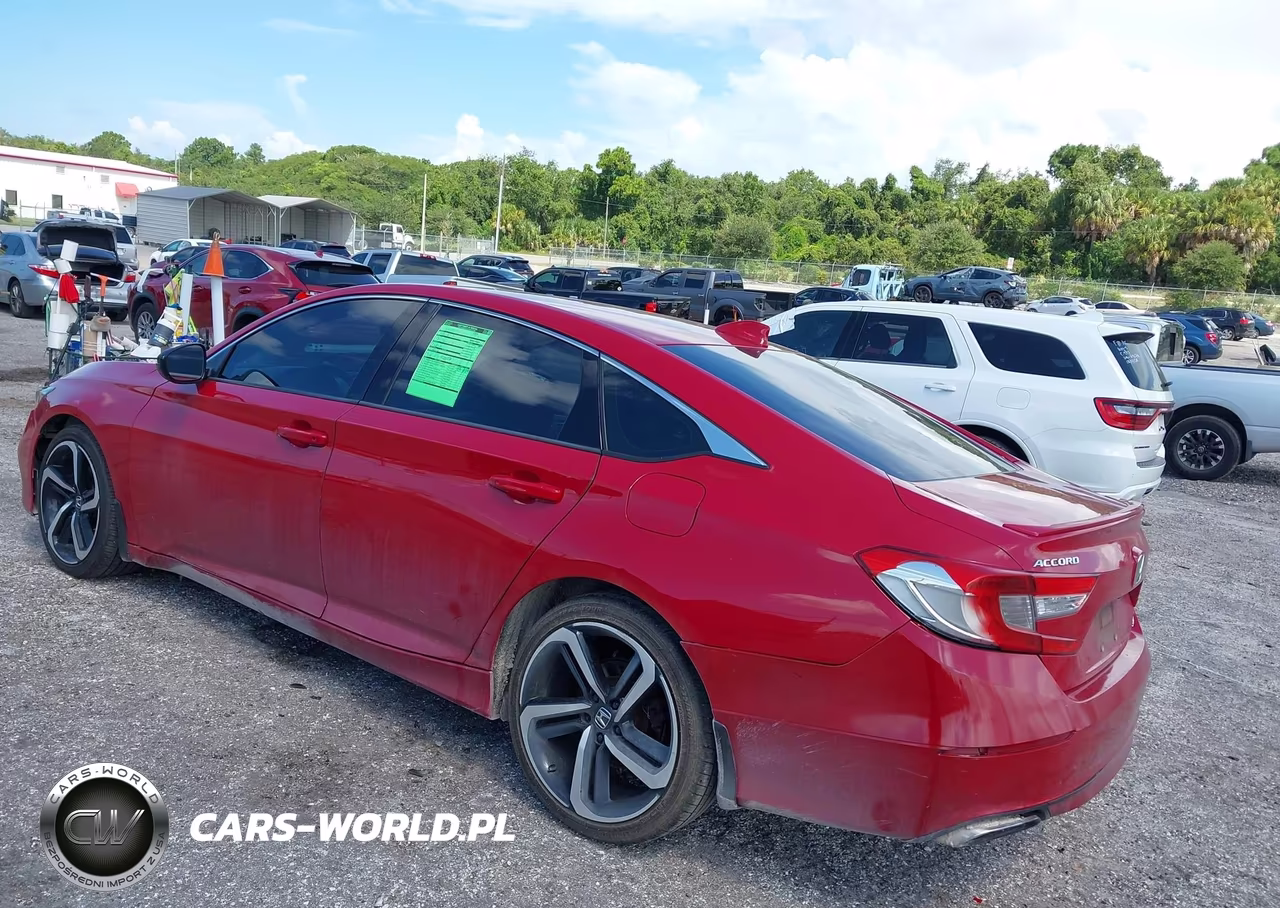 2019 Honda Accord Sport VIN:1HGCV1F30KA144023 - 3
