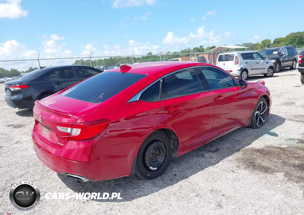2019 Honda Accord Sport VIN:1HGCV1F30KA144023 - 4