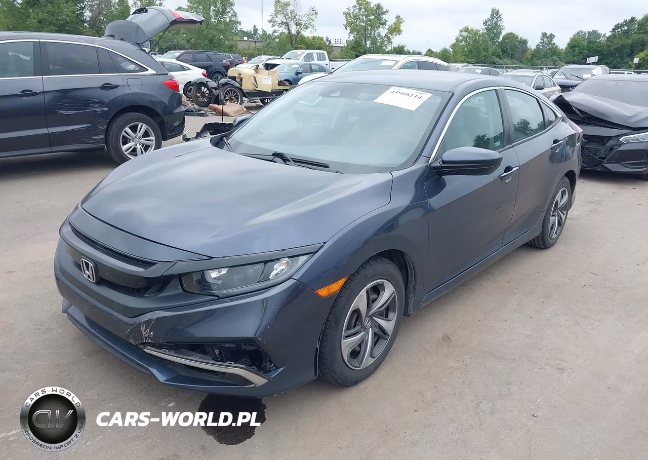 2020 Honda Civic Lx VIN:2HGFC2F69LH559833 - 2