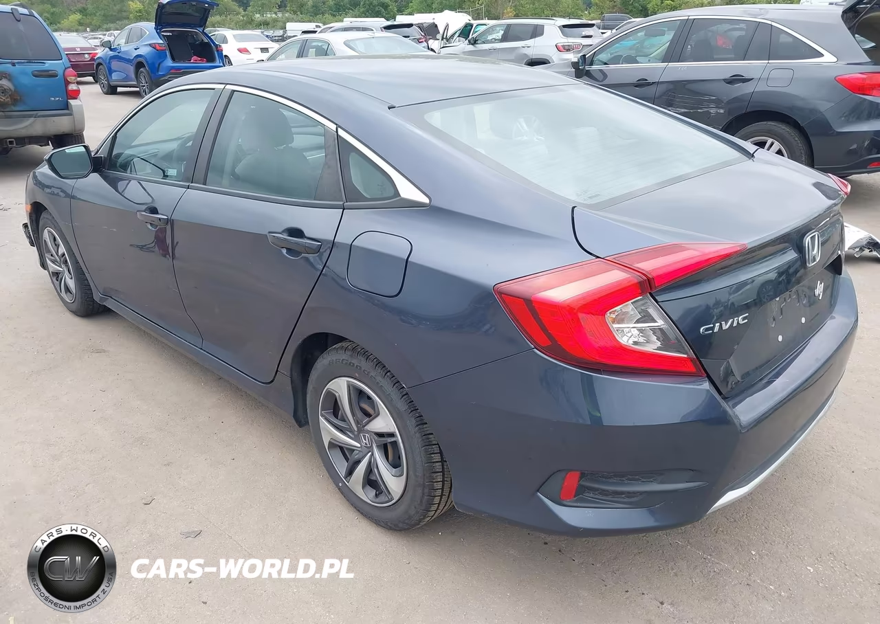 2020 Honda Civic Lx VIN:2HGFC2F69LH559833 - 3