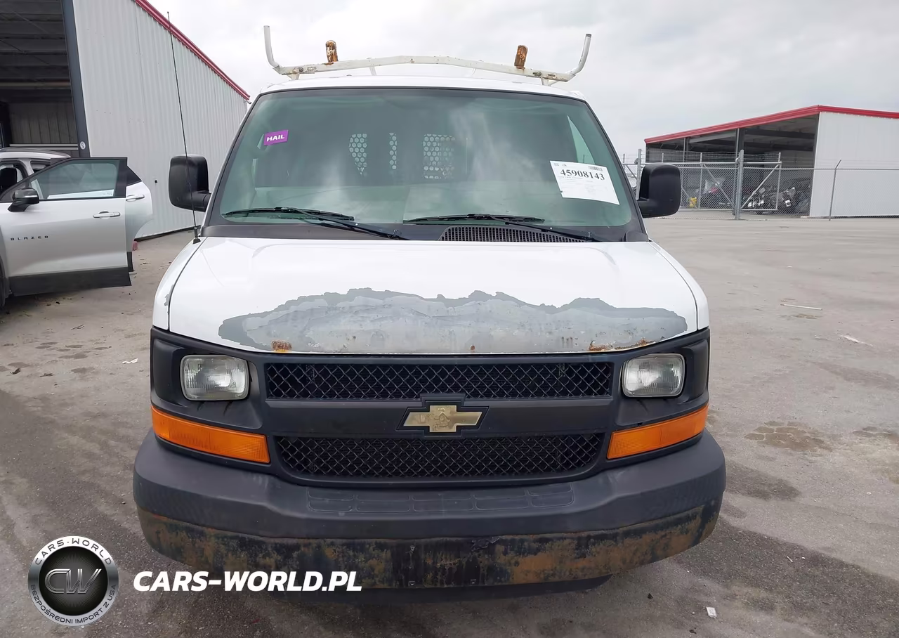 2007 Chevrolet Express Work Van VIN:1GCFH15T271185782 - 12