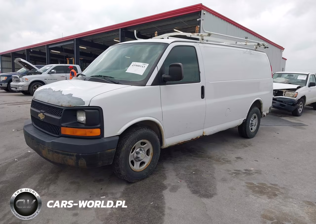 2007 Chevrolet Express Work Van VIN:1GCFH15T271185782 - 2