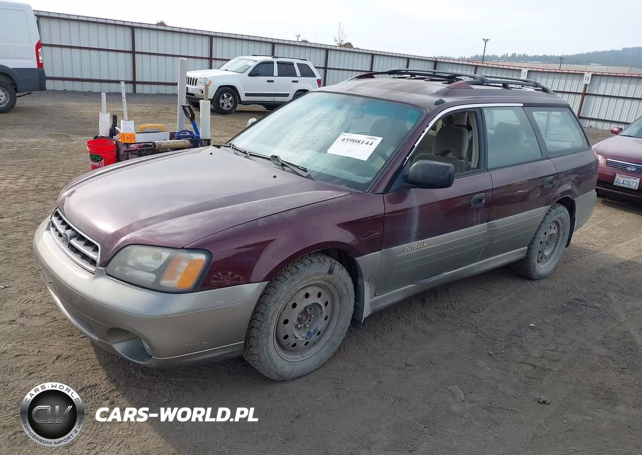 2001 Subaru Outback VIN:4S3BH665117654246 - 2