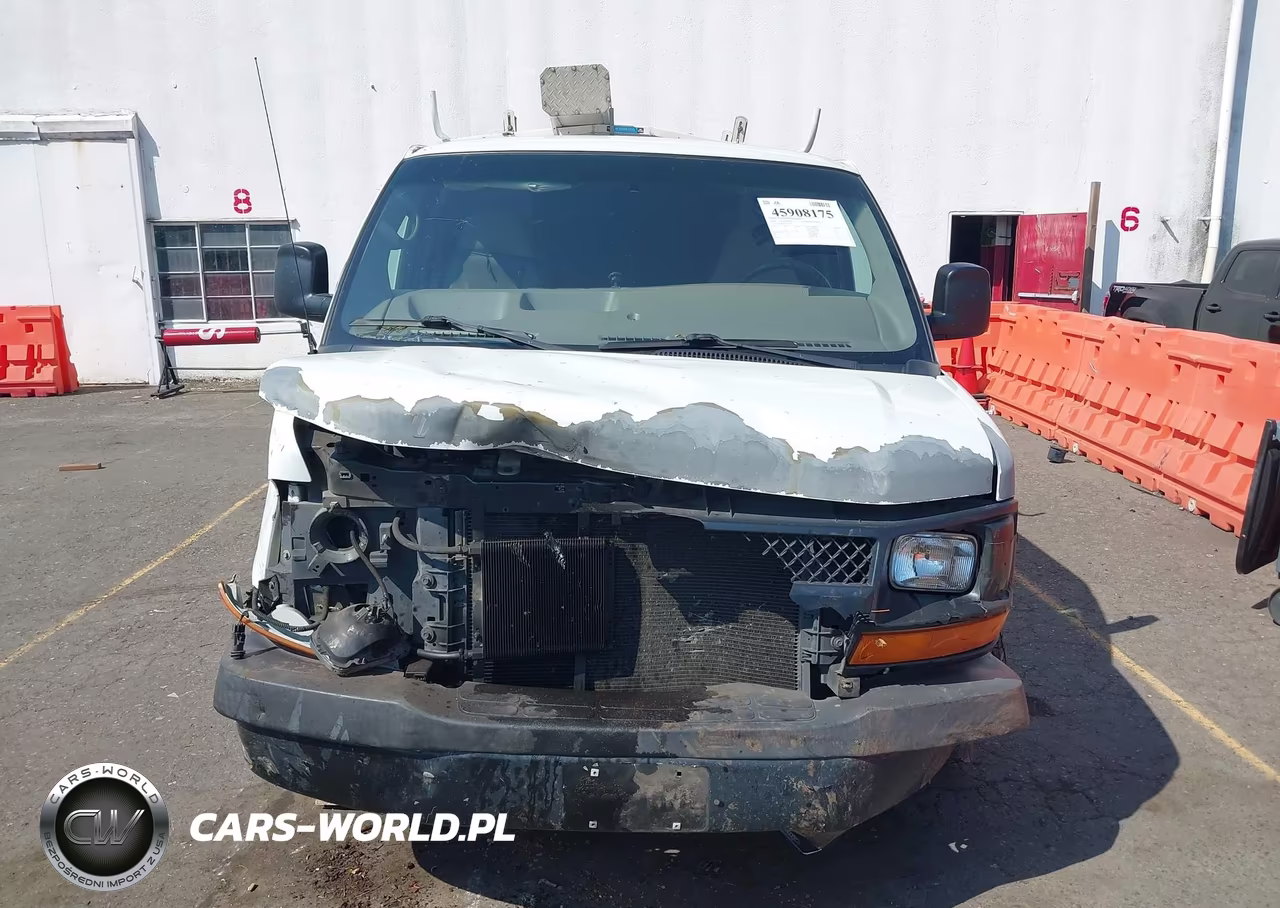 2008 Chevrolet Express Cargo Van Work Van VIN:1GCHG39K381229623 - 12