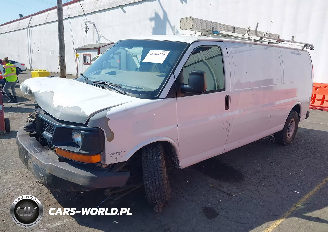 2008 Chevrolet Express Cargo Van Work Van VIN:1GCHG39K381229623 - 2