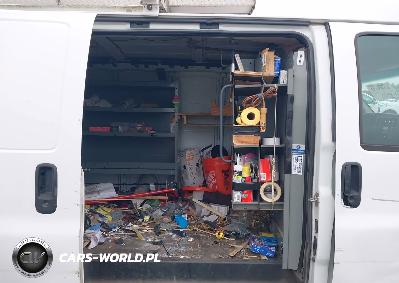 2008 Chevrolet Express Cargo Van Work Van VIN:1GCHG39K381229623 - 8