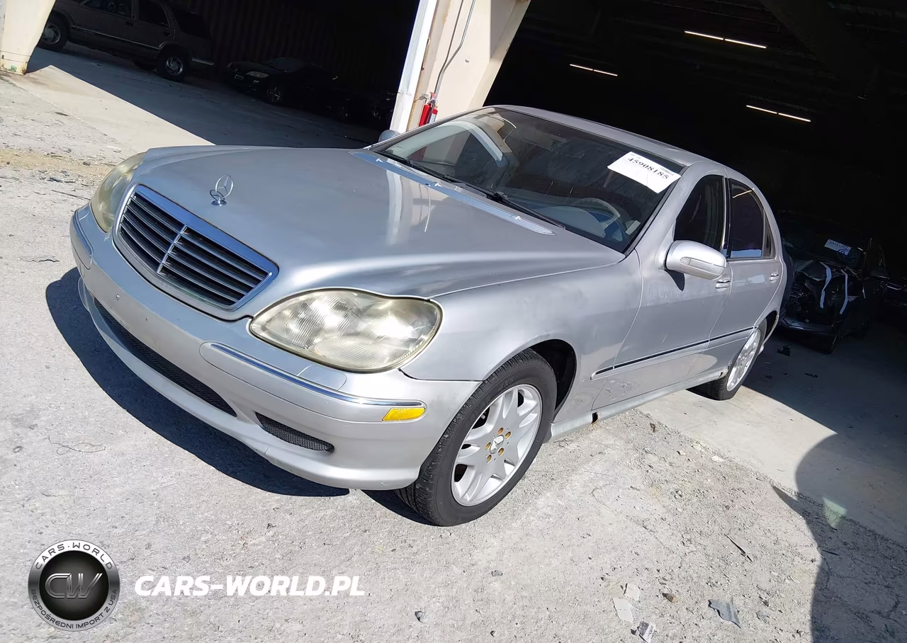 2002 Mercedes-Benz S 55 Amg VIN:WDBNG73JX2A237184 - 2