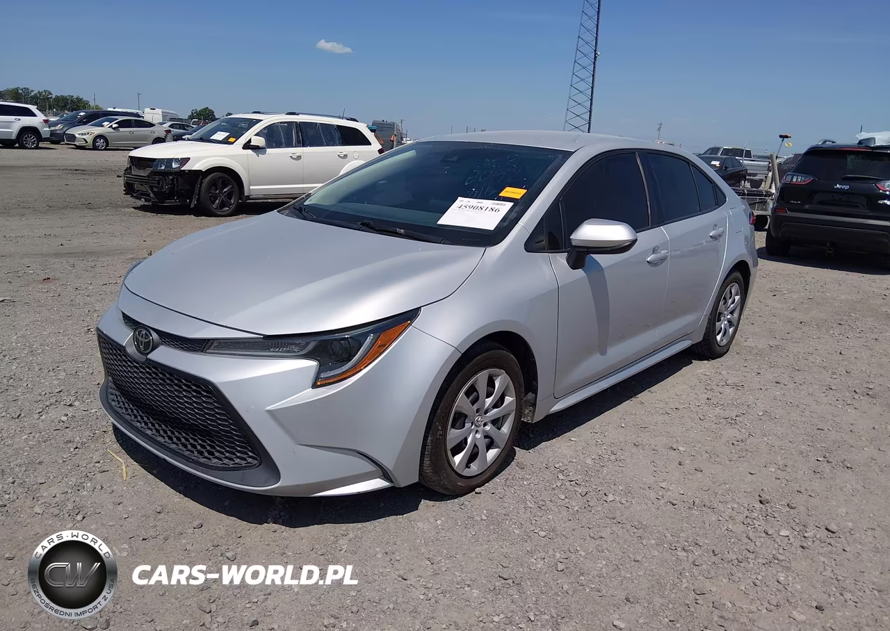 2021 Toyota Corolla Le VIN:5YFEPMAE3MP254221 - 2