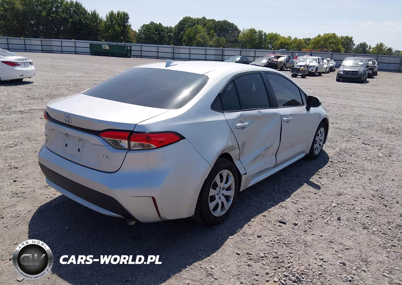 2021 Toyota Corolla Le VIN:5YFEPMAE3MP254221 - 4