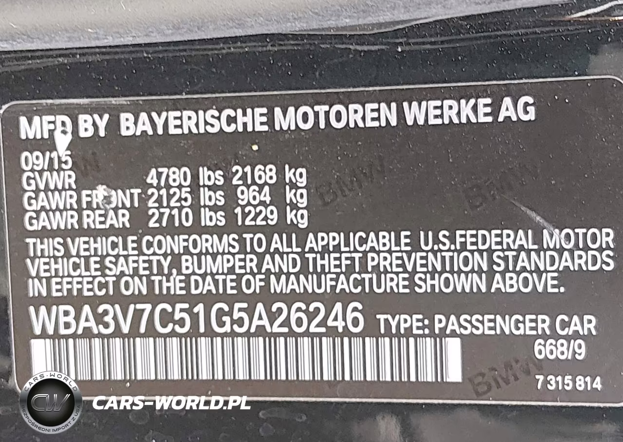 2016 BMW 428I VIN:WBA3V7C51G5A26246 - 9