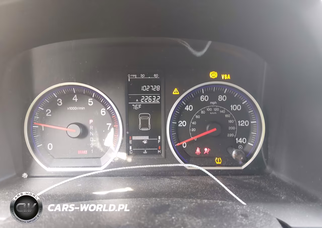2009 Honda Cr-V Ex-L VIN:5J6RE48769L058735 - 7
