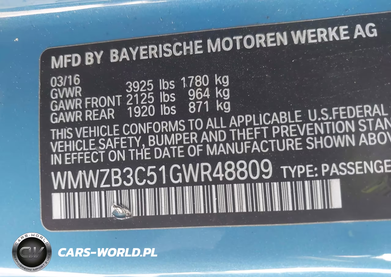 2016 Mini Countryman Cooper VIN:WMWZB3C51GWR48809 - 9