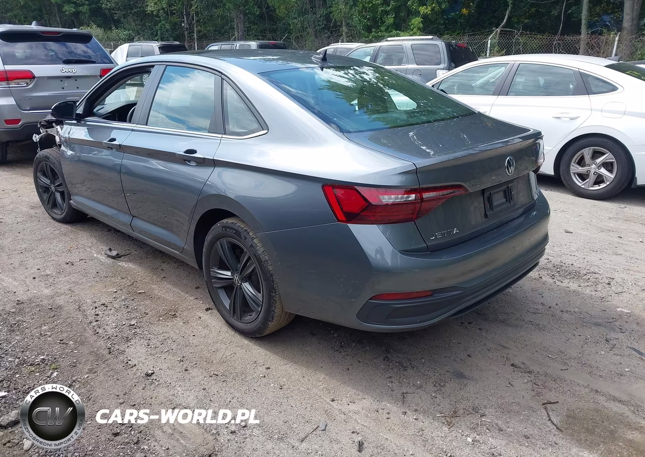2022 Volkswagen Jetta 1.5T Se VIN:3VW7M7BU2NM023132 - 3