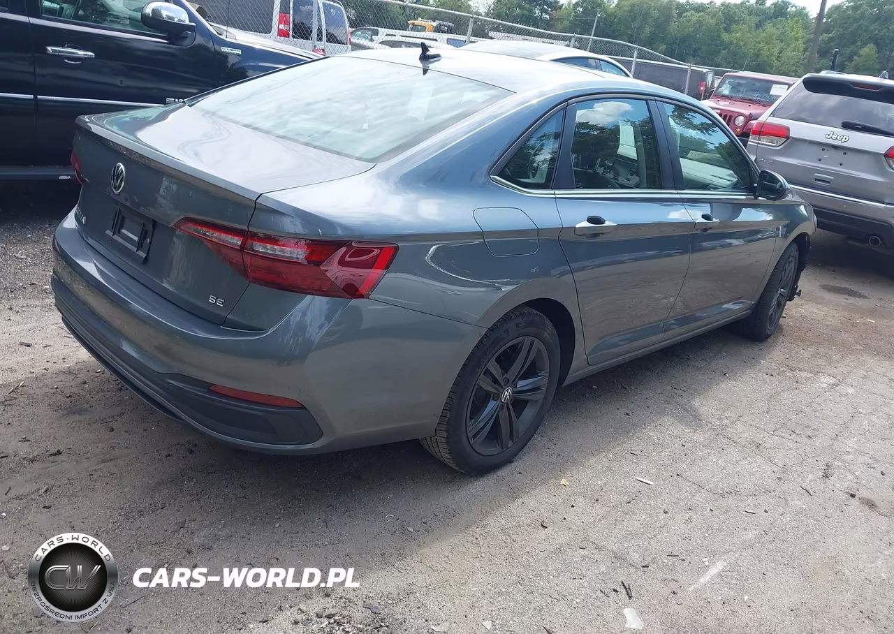 2022 Volkswagen Jetta 1.5T Se VIN:3VW7M7BU2NM023132 - 4