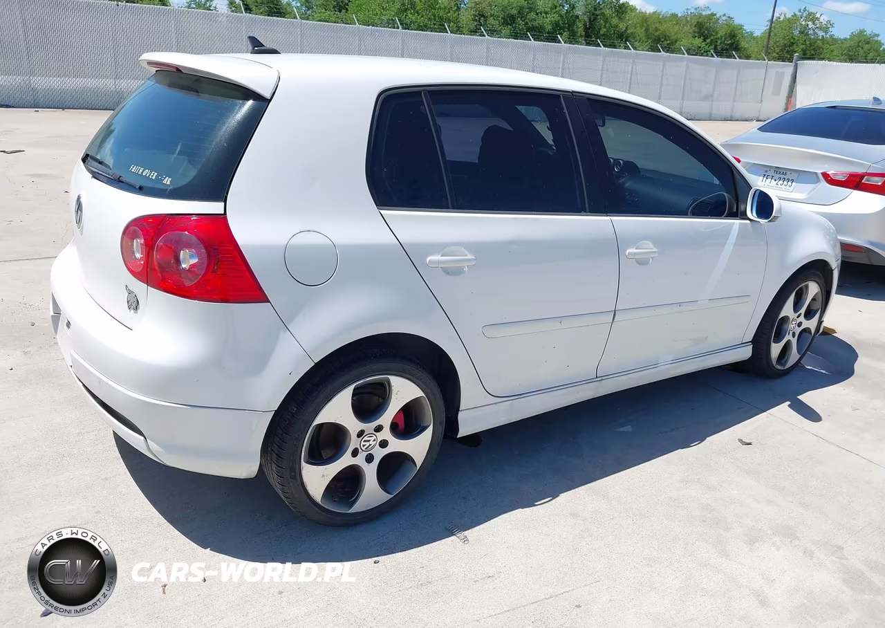 2007 Volkswagen Gti 4-Door (A6) VIN:WVWHV71K27W133721 - 4