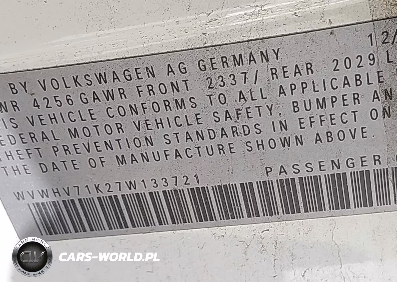 2007 Volkswagen Gti 4-Door (A6) VIN:WVWHV71K27W133721 - 9