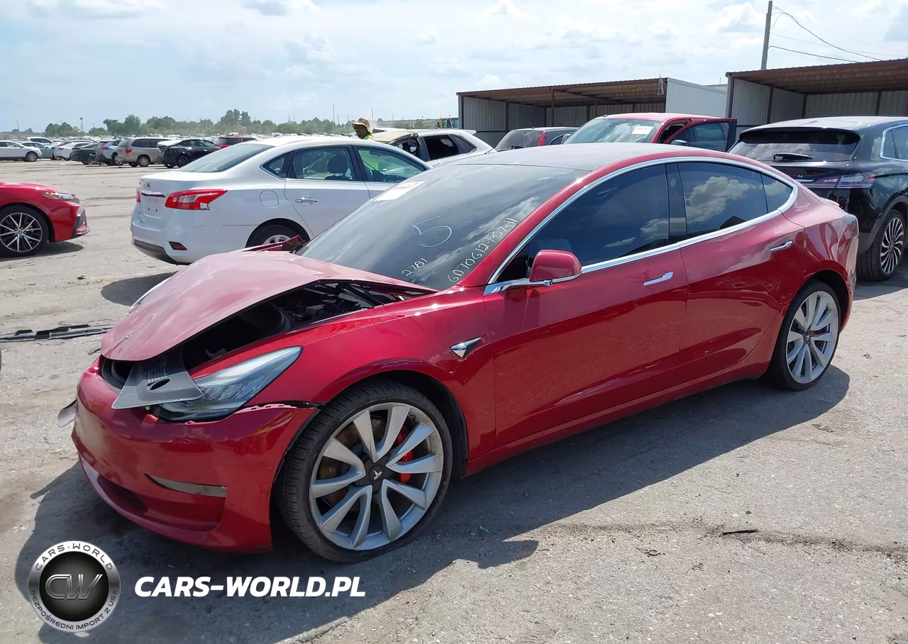 2018 Tesla Model 3 Long Range-Performance VIN:5YJ3E1EB3JF072781 - 2