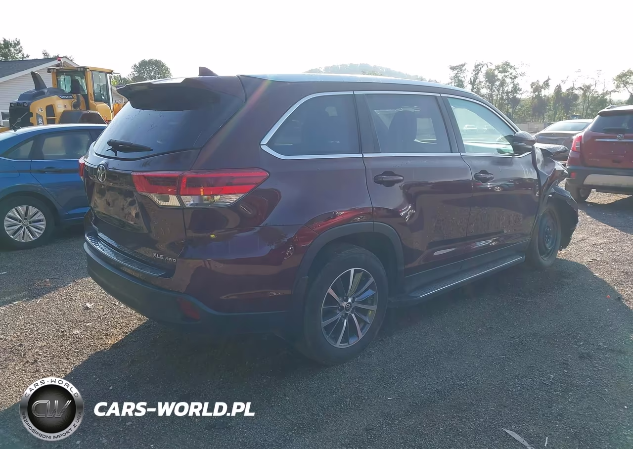 2019 Toyota Highlander Xle VIN:5TDJZRFH5KS726111 - 4