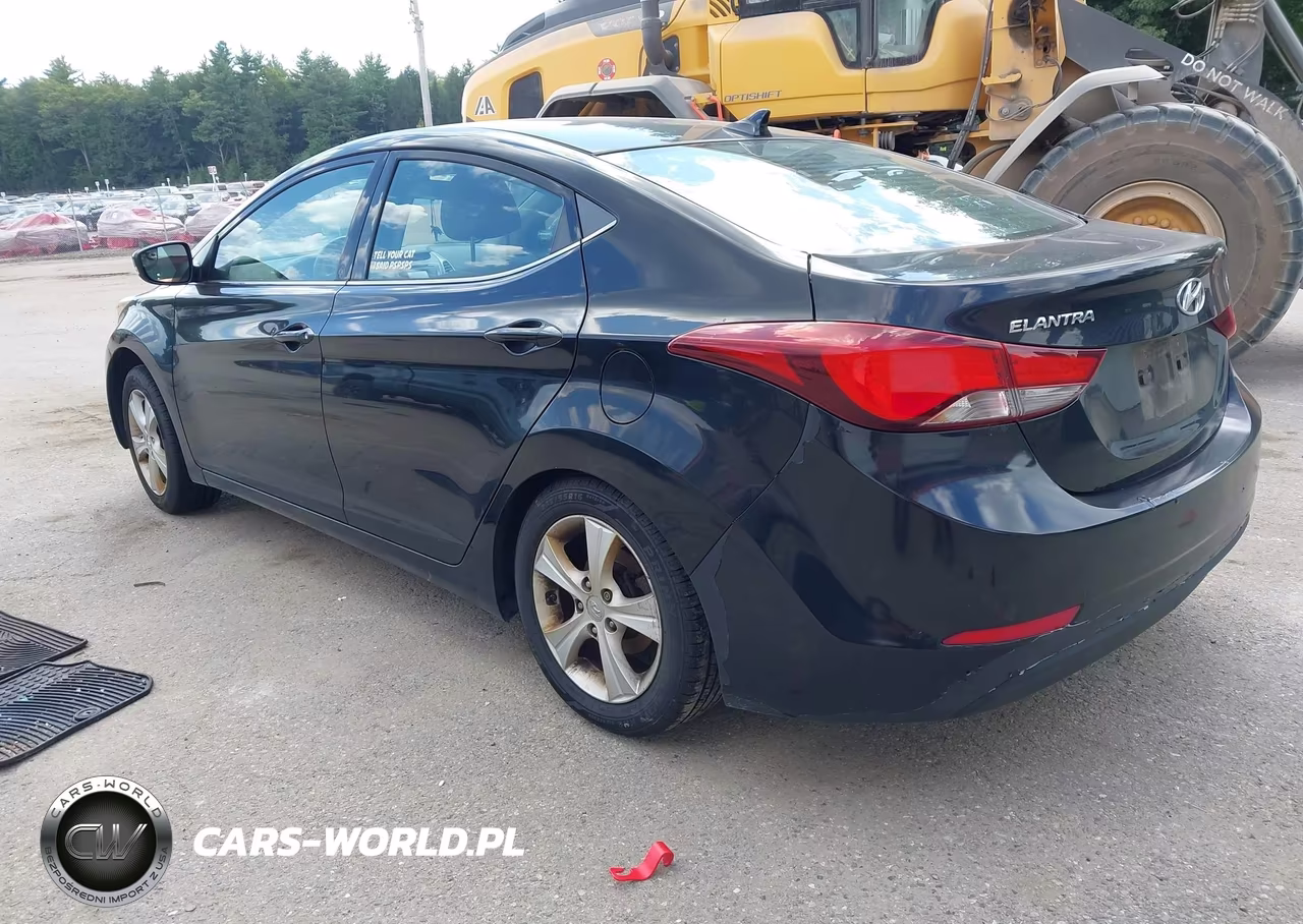 2016 Hyundai Elantra Value Edition VIN:KMHDH4AE9GU490531 - 3