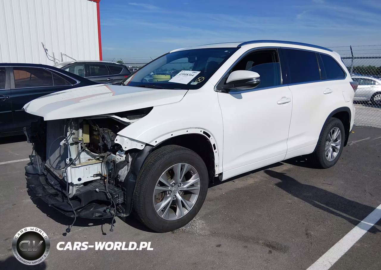 2014 Toyota Highlander Xle V6 VIN:5TDJKRFH6ES040569 - 2