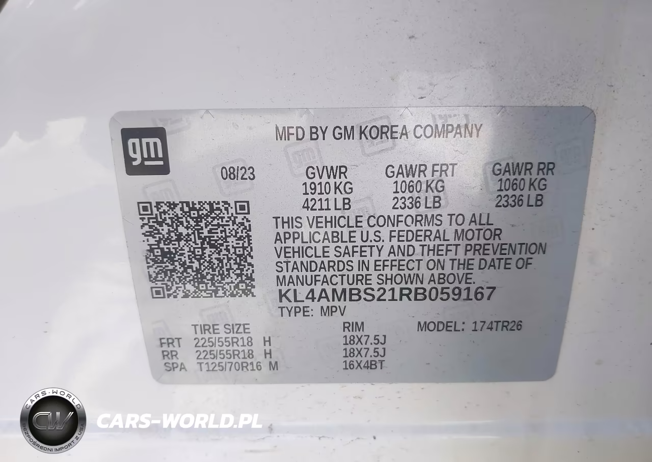 2024 Buick Encore Gx Preferred Fwd VIN:KL4AMBS21RB059167 - 9