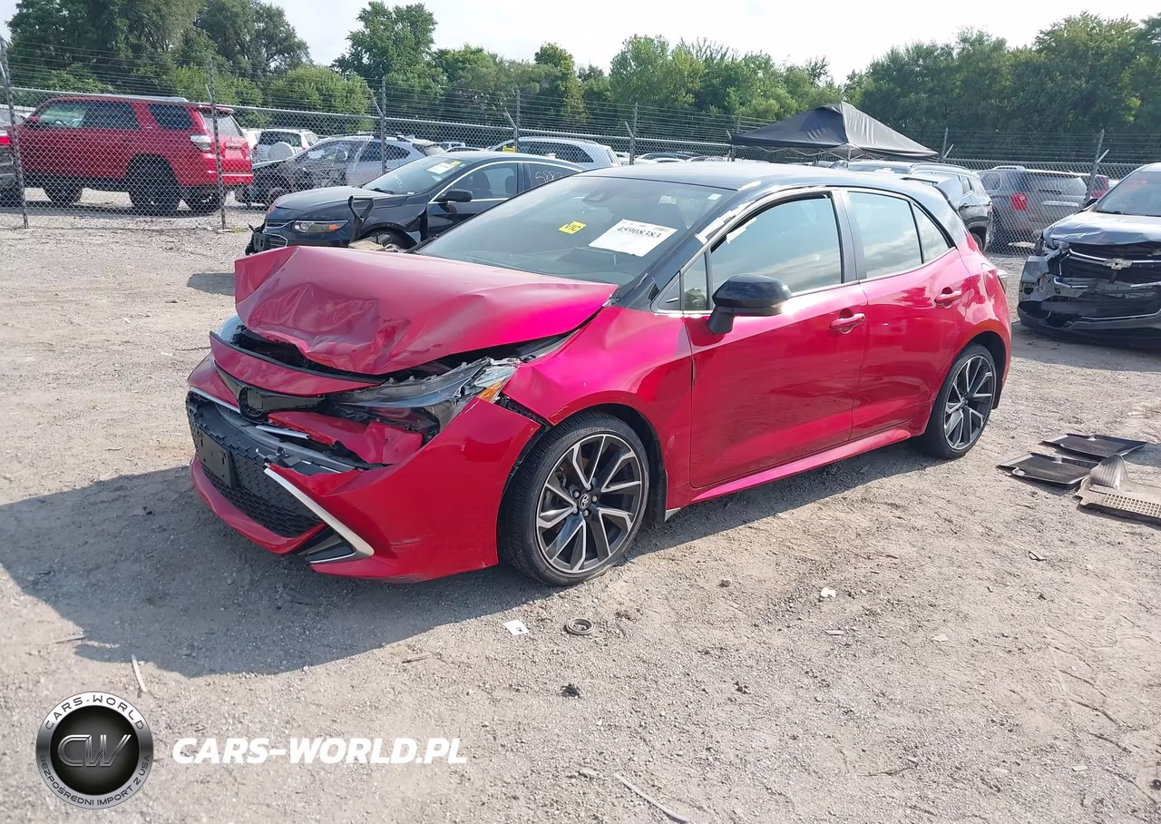 2022 Toyota Corolla Xse VIN:JTNC4MBE1N3188031 - 2