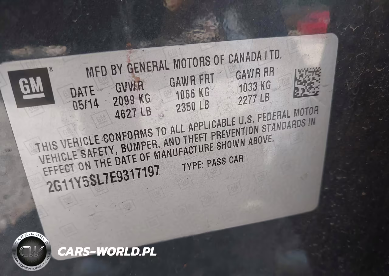 2014 Chevrolet Impala 1Ls VIN:2G11Y5SL7E9317197 - 9