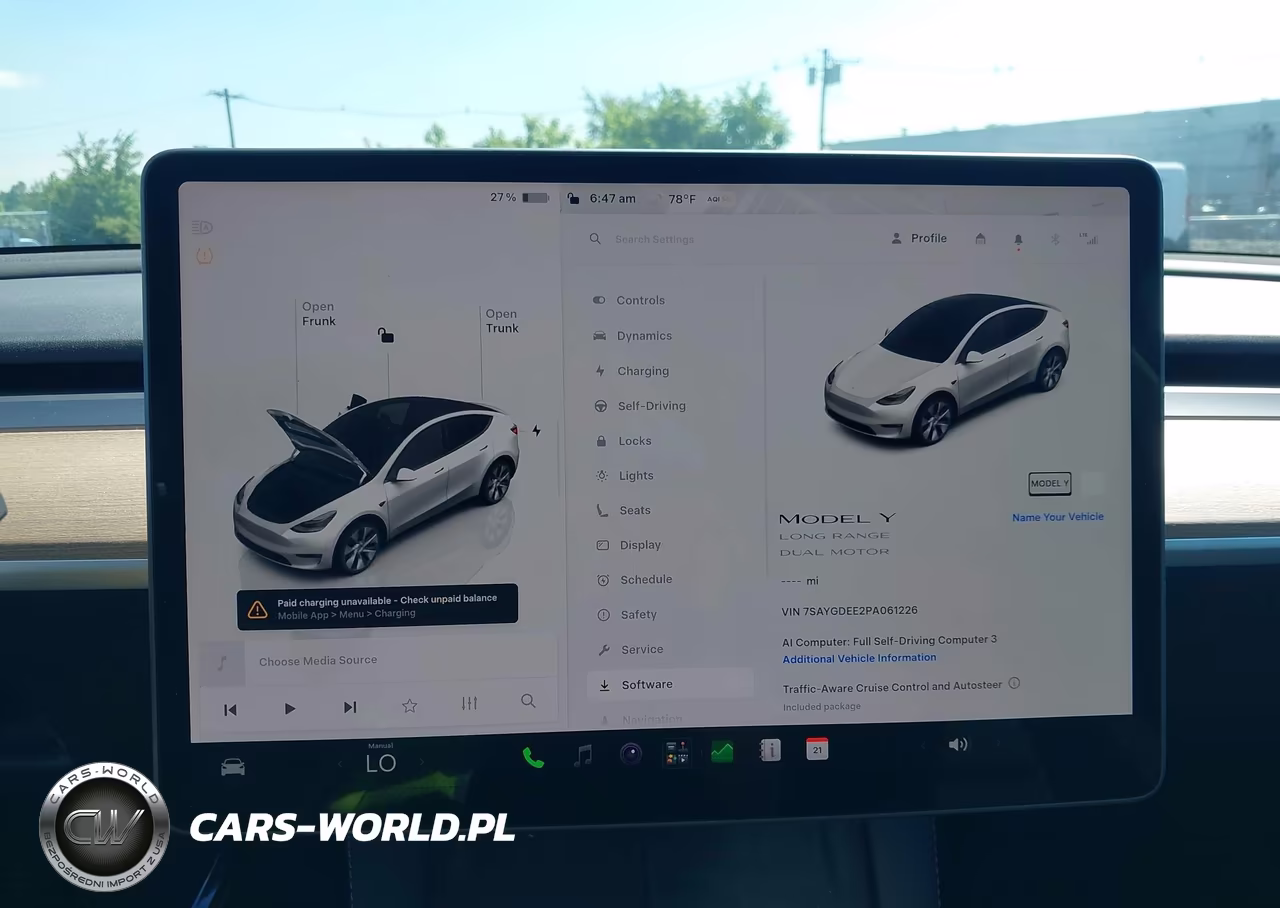 2023 Tesla Model Y Awd-Long Range Dual Motor All-Wheel Drive VIN:7SAYGDEE2PA061226 - 18