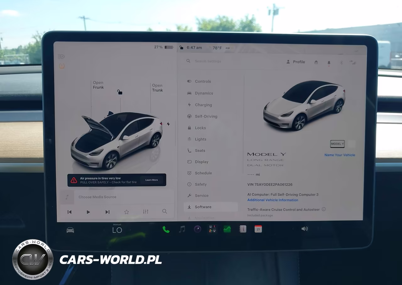 2023 Tesla Model Y Awd-Long Range Dual Motor All-Wheel Drive VIN:7SAYGDEE2PA061226 - 7