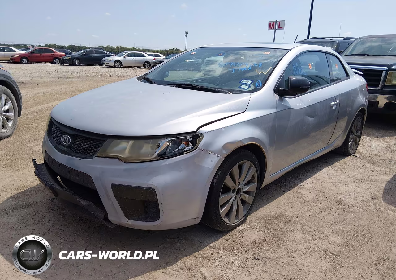 2012 Kia Forte Koup Sx VIN:KNAFW6A37C5556542 - 2