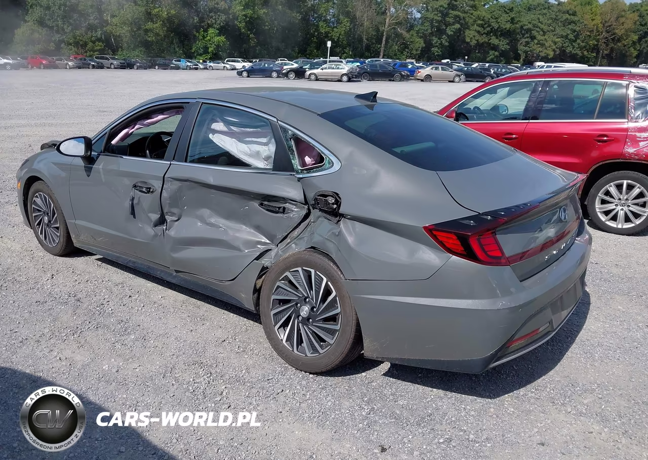 2023 Hyundai Sonata Hybrid Sel VIN:KMHL34JJ9PA054030 - 3