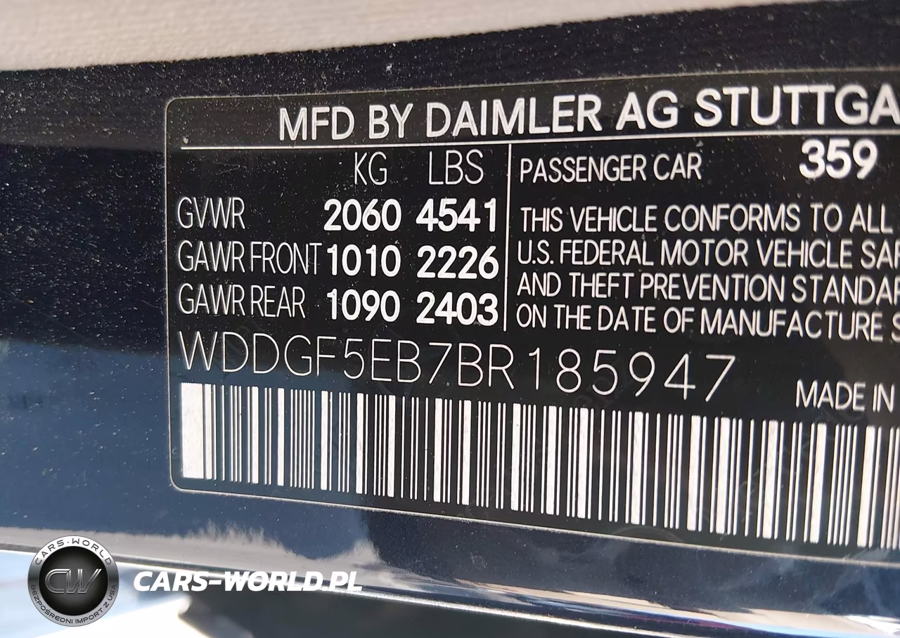 2011 Mercedes-Benz C 300 Sport VIN:WDDGF5EB7BR185947 - 9