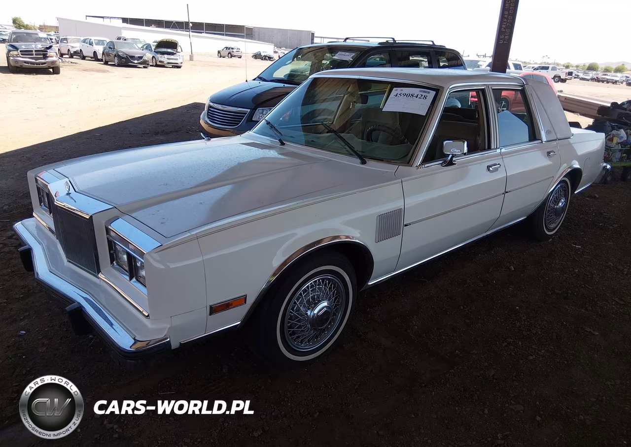 1987 Chrysler Fifth Avenue VIN:1C3BF66P0HW127665 - 2