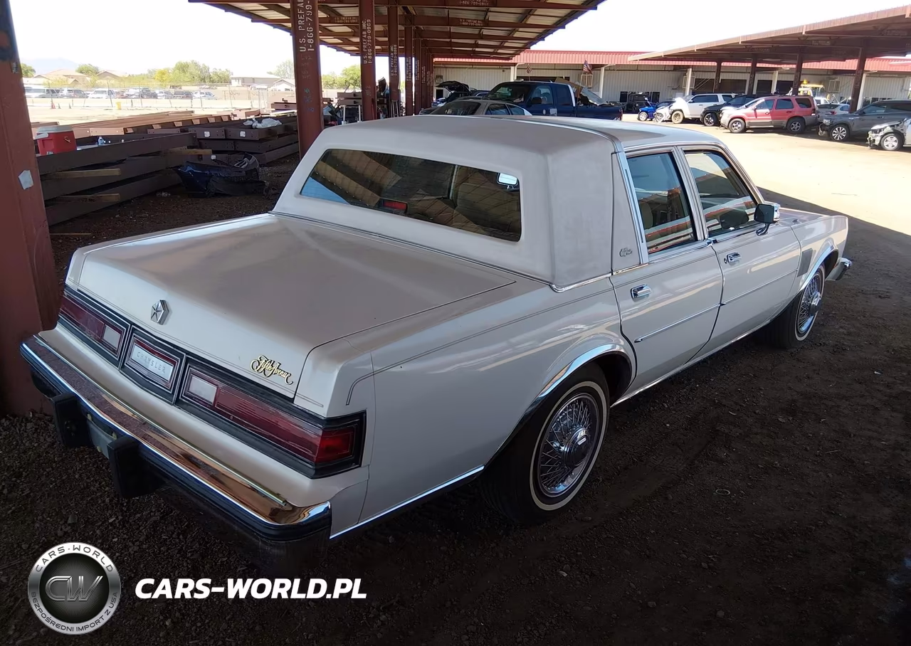 1987 Chrysler Fifth Avenue VIN:1C3BF66P0HW127665 - 4