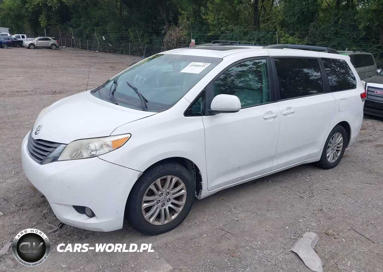 2013 Toyota Sienna Xle V6 8 Passenger VIN:5TDYK3DCXDS397884 - 2