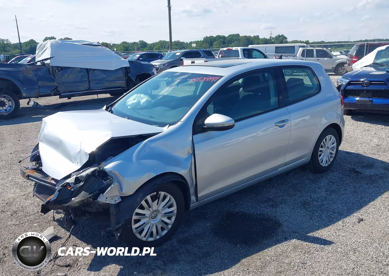 2013 Volkswagen Golf 2.5L 2-Door VIN:WVWBB7AJ4DW046016 - 2