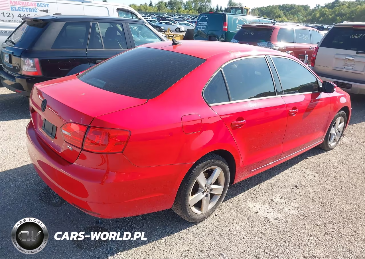 2012 Volkswagen Jetta 2.0L Tdi VIN:3VW3L7AJ6CM398432 - 4