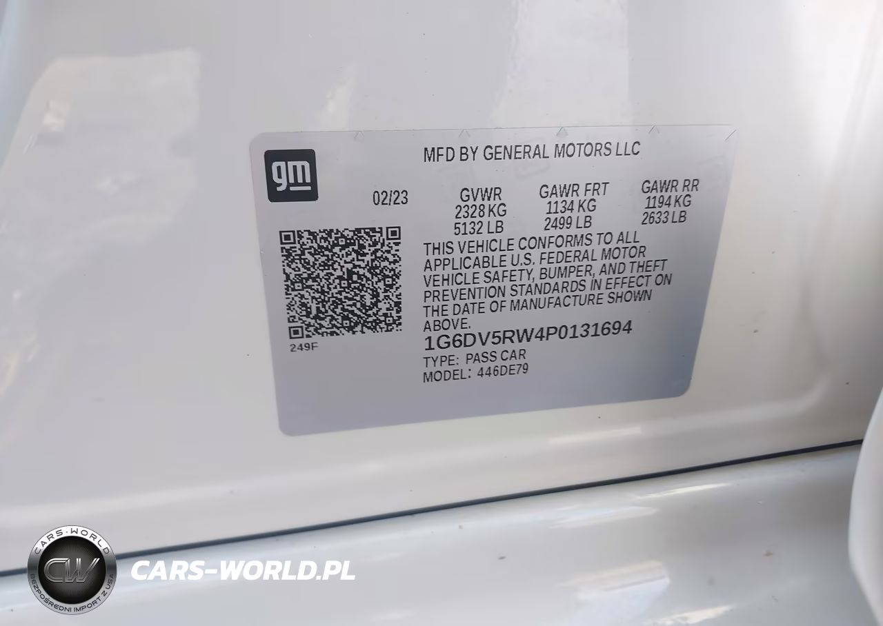 2023 Cadillac Ct5-V V-Series VIN:1G6DV5RW4P0131694 - 9