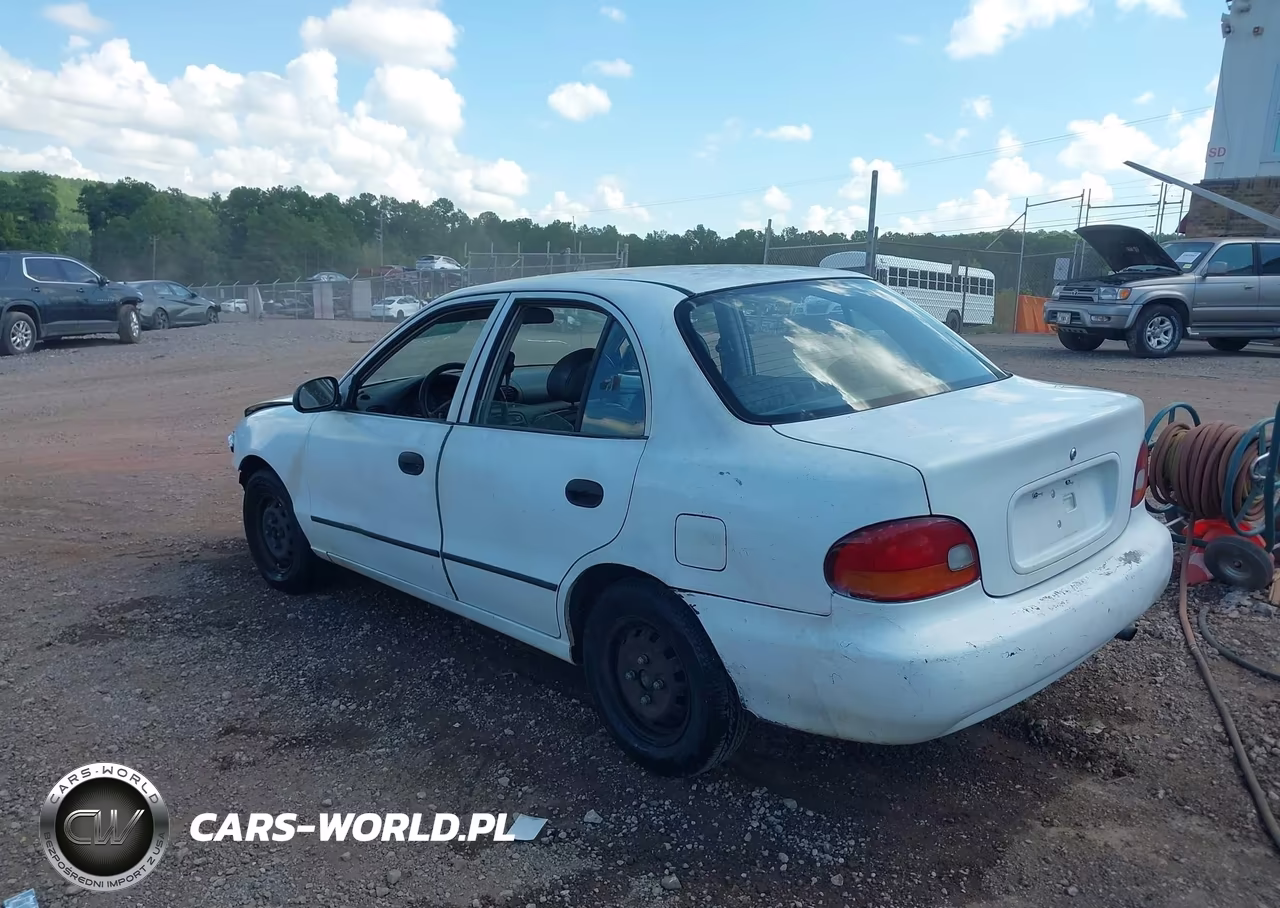 1995 Hyundai Accent VIN:KMHVF14N2SU173056 - 3