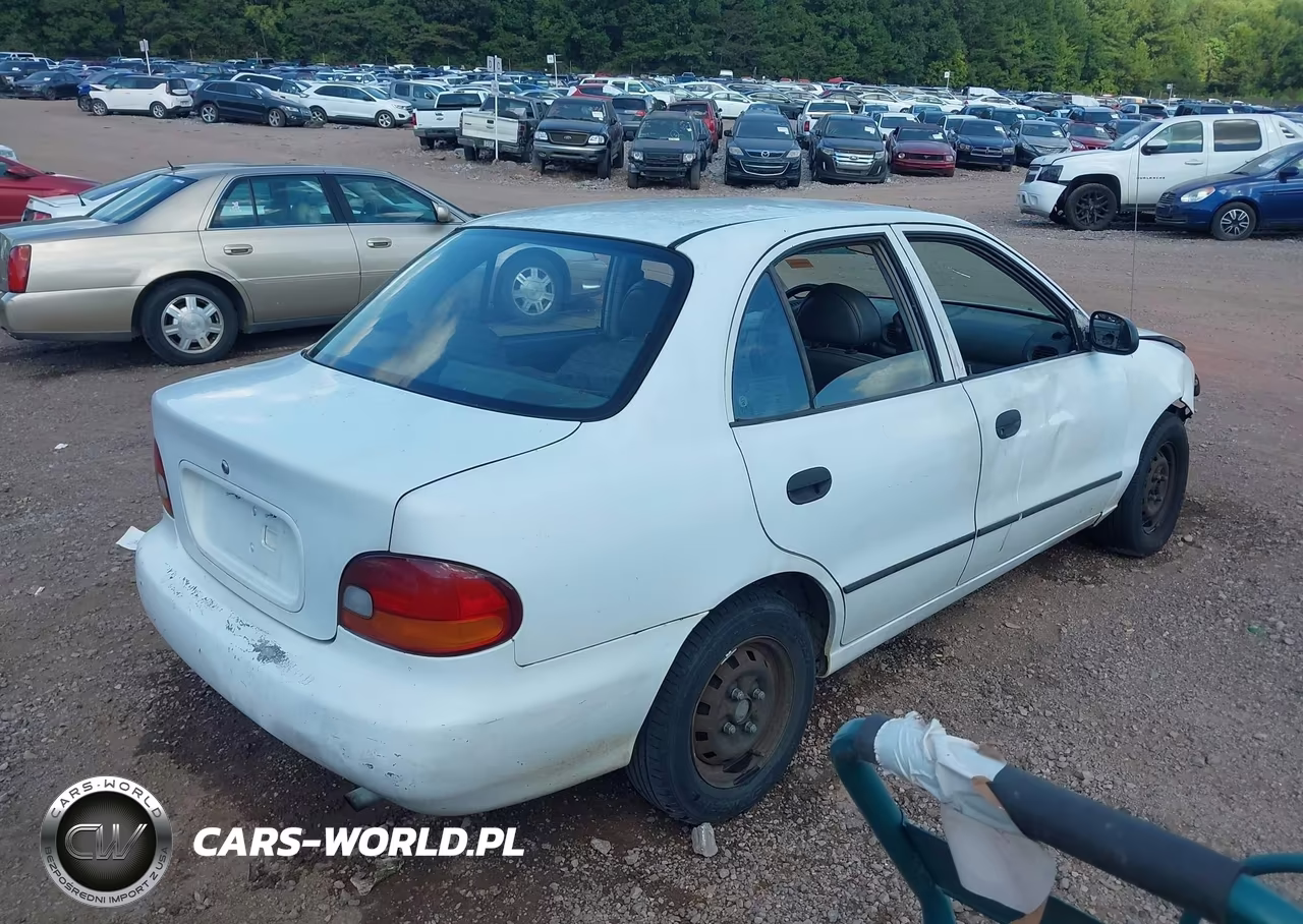 1995 Hyundai Accent VIN:KMHVF14N2SU173056 - 4