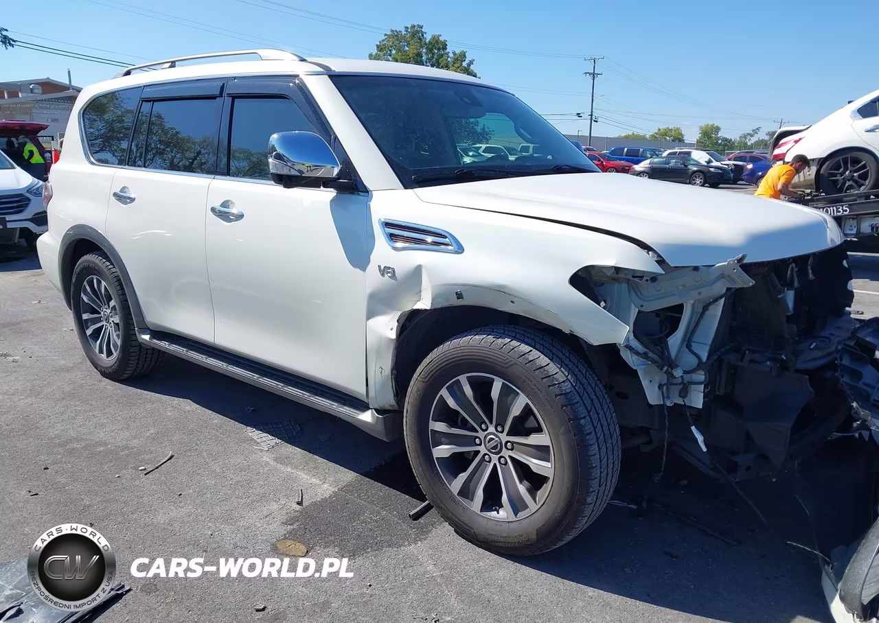 2017 Nissan Armada Sl VIN:JN8AY2ND7H9001159 - 1